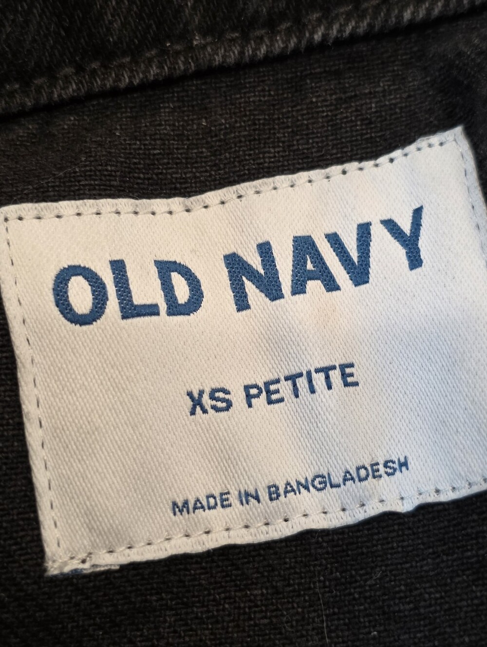 Old Navy Black Jean Jacket - Picture 3 of 6